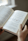 Animated book pages flipping
